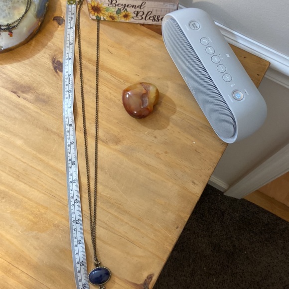 Sold do not share Dark blue tassel necklace - Picture 8 of 11